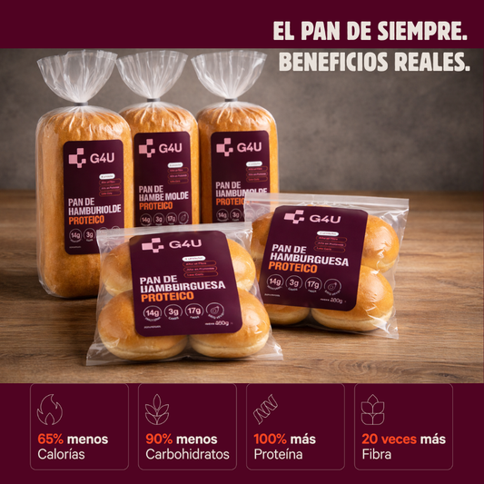 Pack G4U 1/Proteica ; Low-Carb ; Sin Azúcar ; Apto Keto